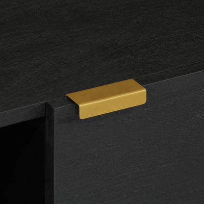 Salongbord Sofabord Svart 80x50x40 cm