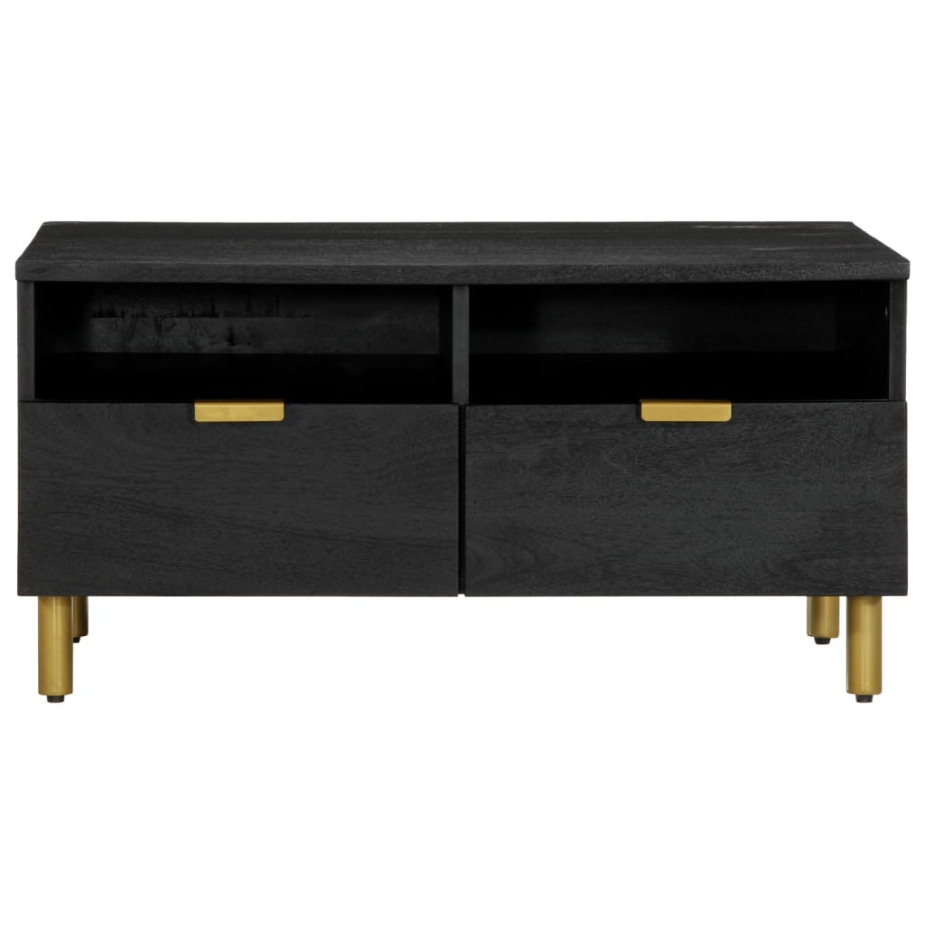 Salongbord Sofabord Svart 80x54x40 cm