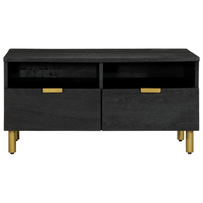 Salongbord Sofabord Svart 80x54x40 cm