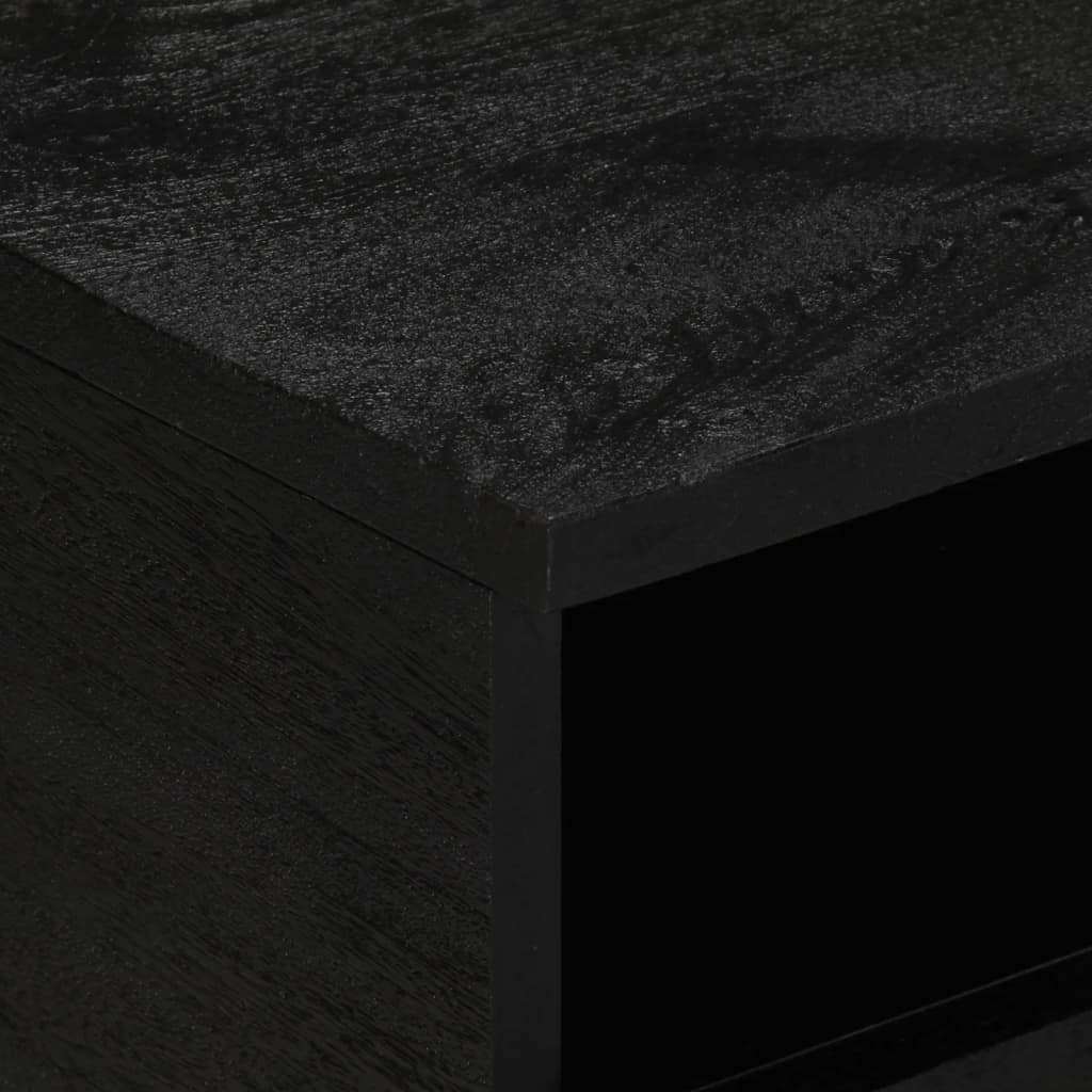 Salongbord Sofabord Svart 80x54x40 cm