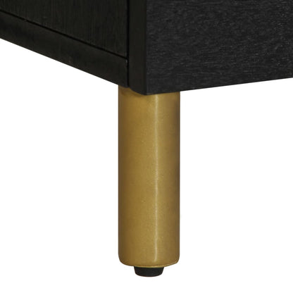 TV-Møbel Svart Tv-benk 100x33x46 cm