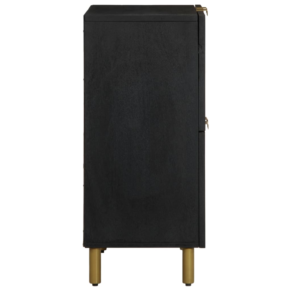 Skjenk Svart 60x33x75 cm