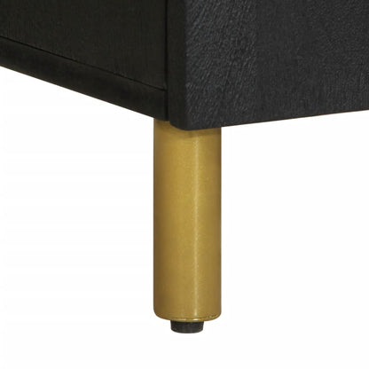 Skjenk Svart 60x33x75 cm