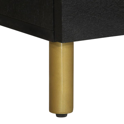 Skap Svart 40x33x110 cm