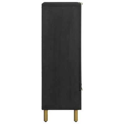 Skap Svart 60x33x100 cm