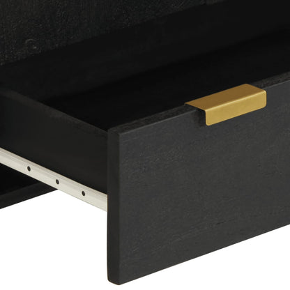 Skap Svart 60x33x100 cm