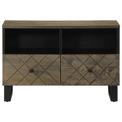 TV-benk svart 70x33x46 cm heltre mango