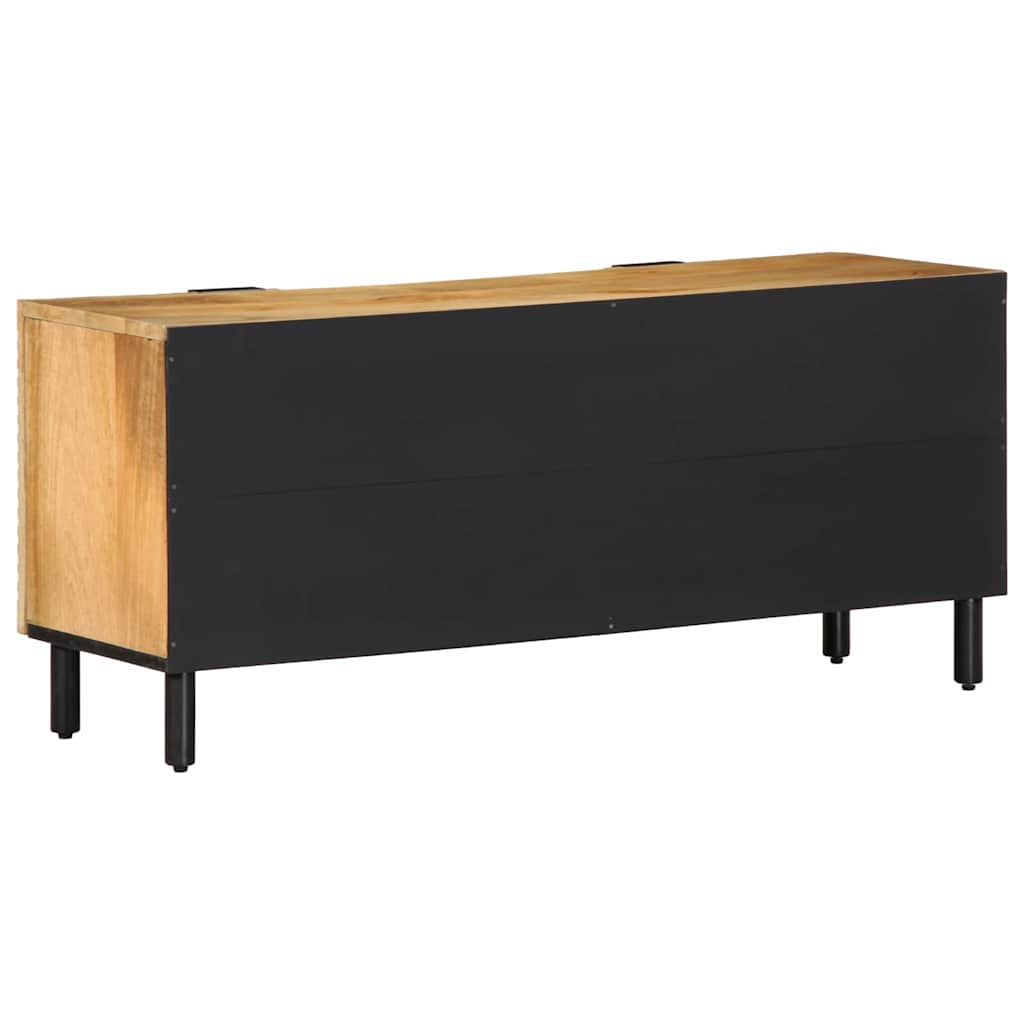 TV-benk brun 105x33x46 cm heltre mango