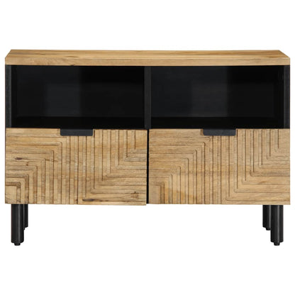 TV-benk brun 70x33x46 cm heltre mango