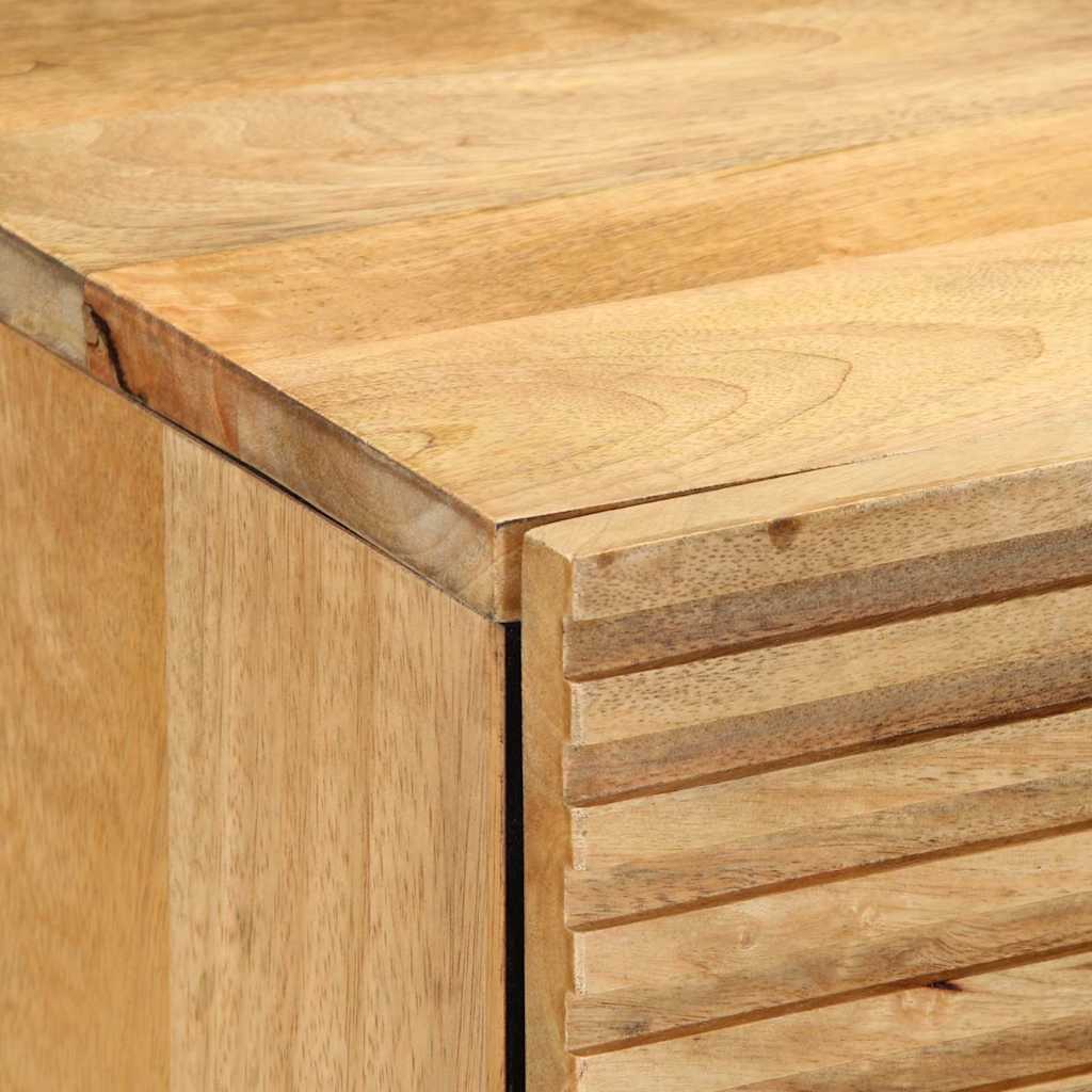 Nattbord Sengbord Tre heltre mangotre Brun 50x33x60 cm