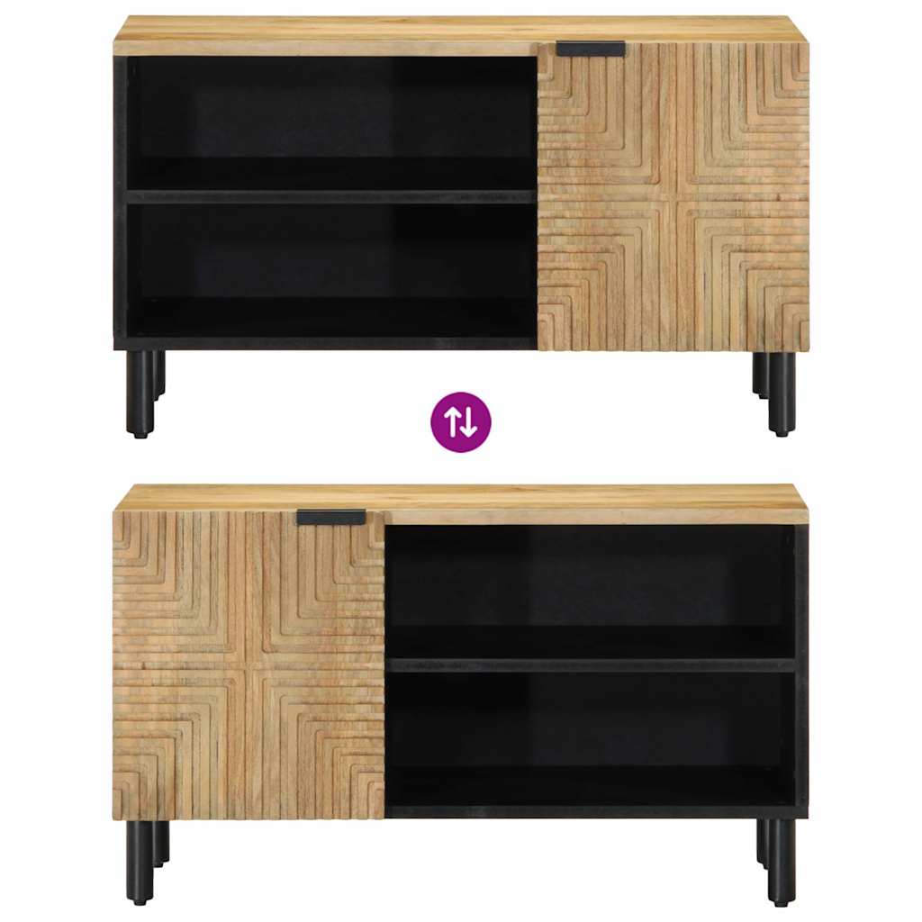 TV-Møbel Brun Tv-benk 80x31,5x46 cm heltre mango