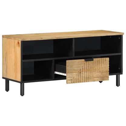 TV-Møbel Brun Tv-benk 100x33x46 cm heltre mango
