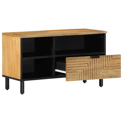 TV-Møbel Brun Tv-benk 80x33x46 cm heltre mango