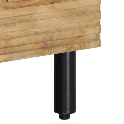 TV-Møbel Brun Tv-benk 80x33x46 cm heltre mango