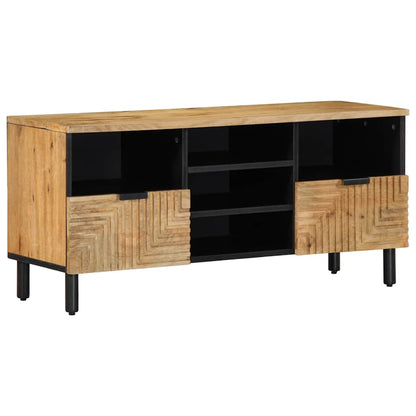 TV-Møbel Brun Tv-benk 100x33x46 cm heltre mango