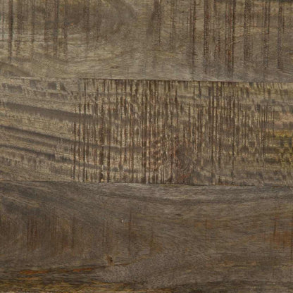 Nattbord Sengbord Tre heltre mangotre lysegrå 50x33x60 cm