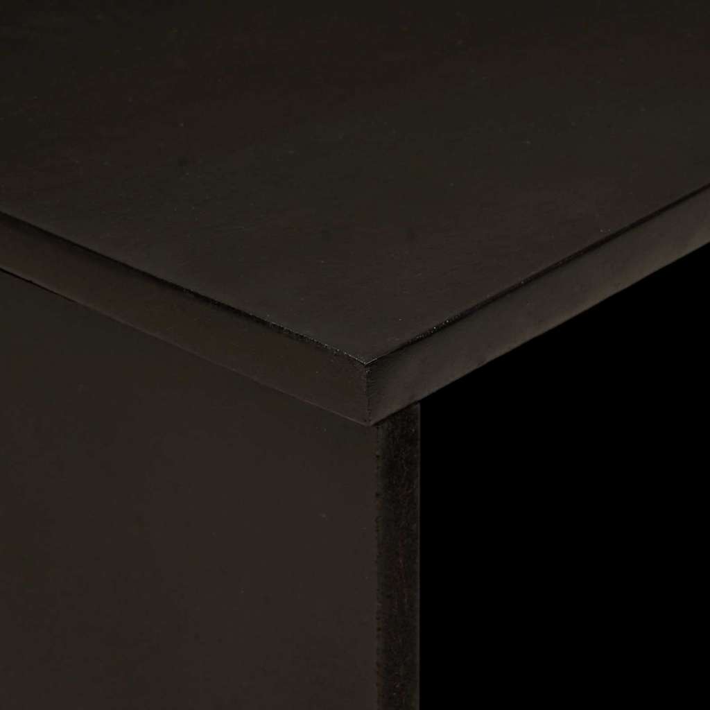 Salongbord Sofabord Svart og Gull 80 x 50 x 40 cm