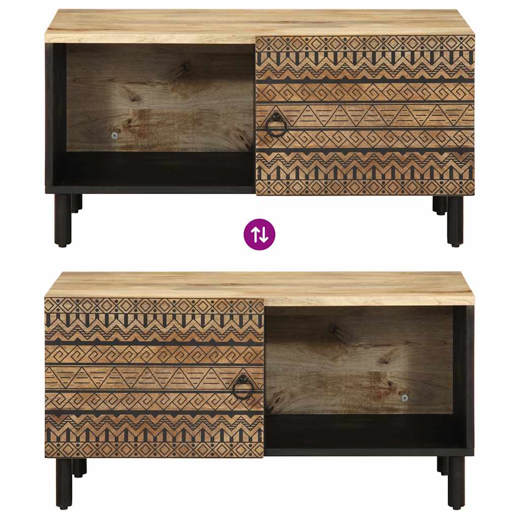 Salongbord Sofabord Tre Heltre Mango 80x50x40 cm