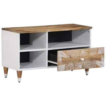 TV-benk 80x33,5x46 cm heltre mango