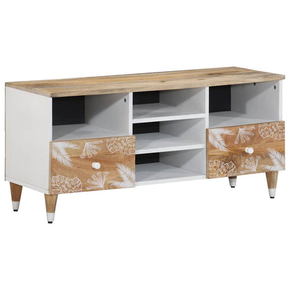 TV-benk 100x33,5x46 cm heltre mango