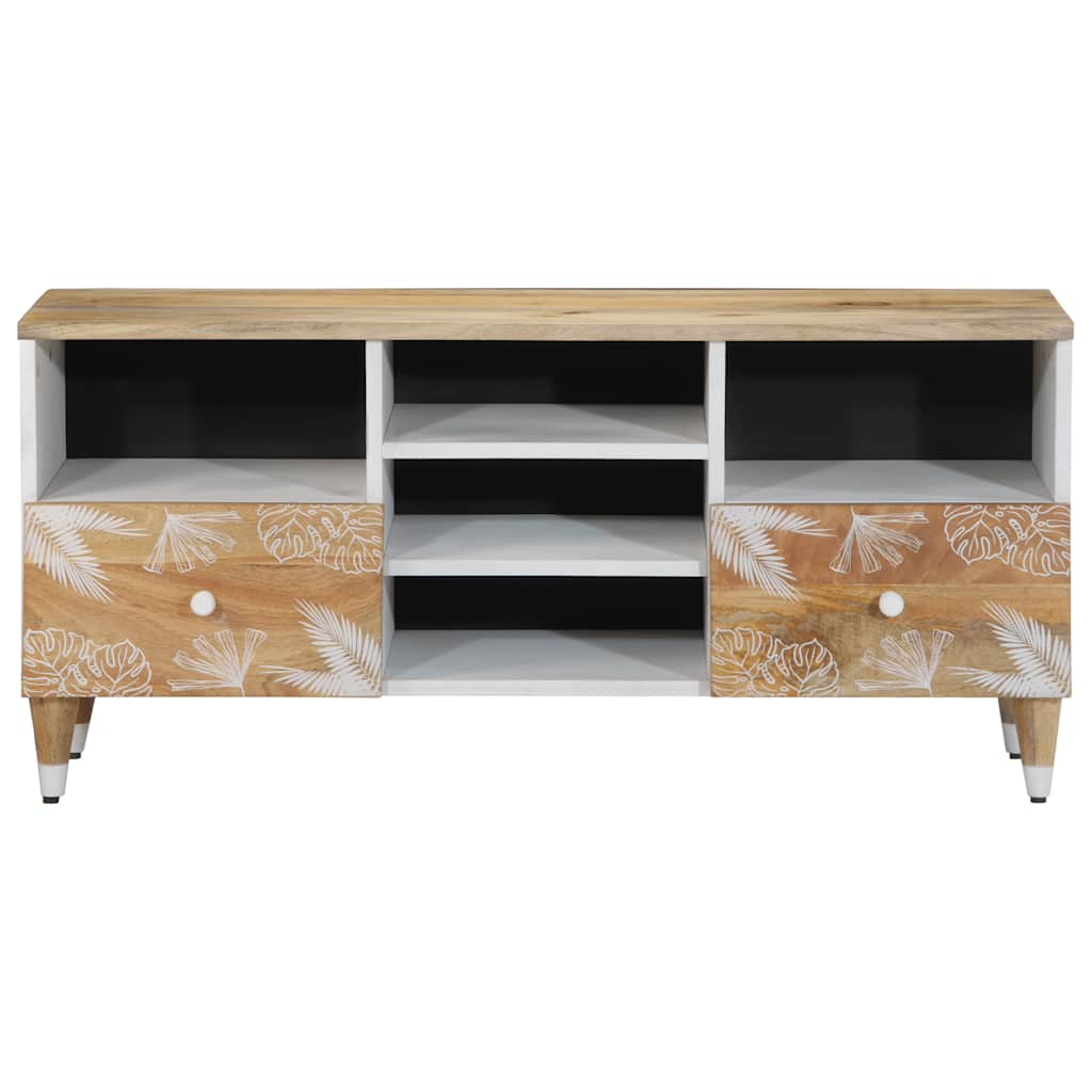 TV-benk 100x33,5x46 cm heltre mango