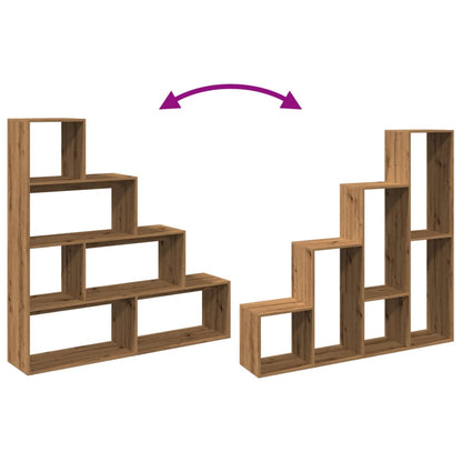 Bokhylle Artisan Eik 4 etasjer 143,5x29x143,5 cm