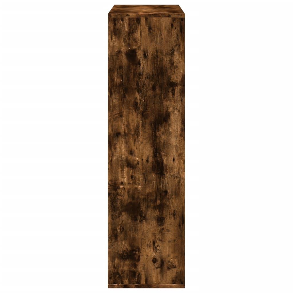 Bokhylle Røkt Eik 69,5x29x103,5 cm