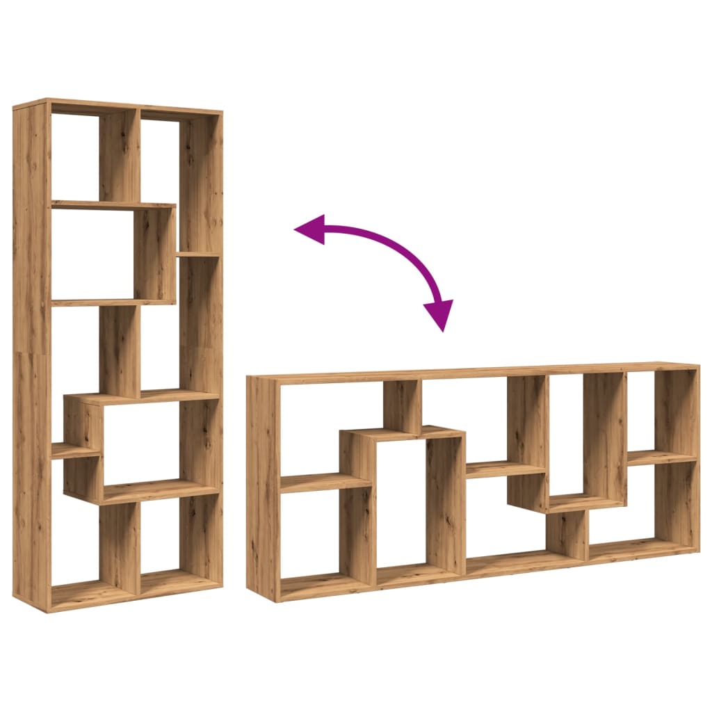 Bokhylle Artisan Eik 67x25x161,5 cm