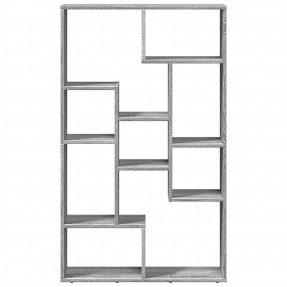 Bokhylle Sonoma Grå 72x20x120 cm