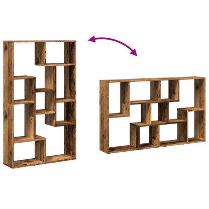 Bokhylle Gammelt Tre 72x20x120 cm