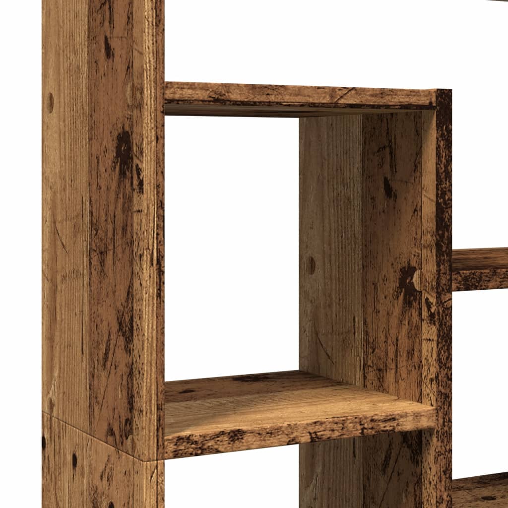 Bokhylle Gammelt Tre 72x20x120 cm