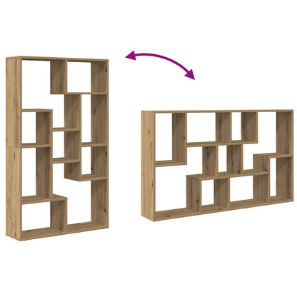 Bokhylle Artisan Eik 72x20x120 cm