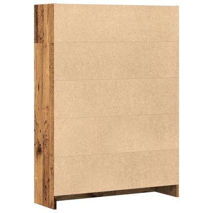 Bokhylle Gammelt Tre 80x24x109 cm