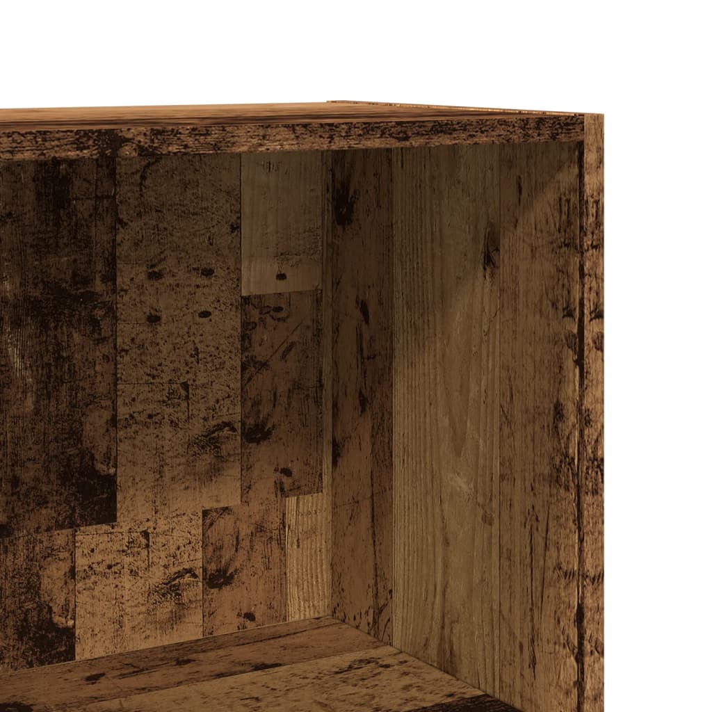 Bokhylle Gammelt Tre 40x30x152 cm