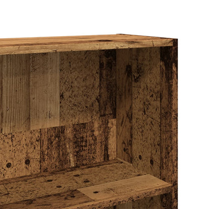 Bokhylle Gammelt Tre 80x30x189 cm