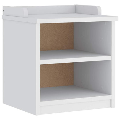 Sittebenk Gangbenk SANDNES Hvit 45x40x50 cm heltre furu