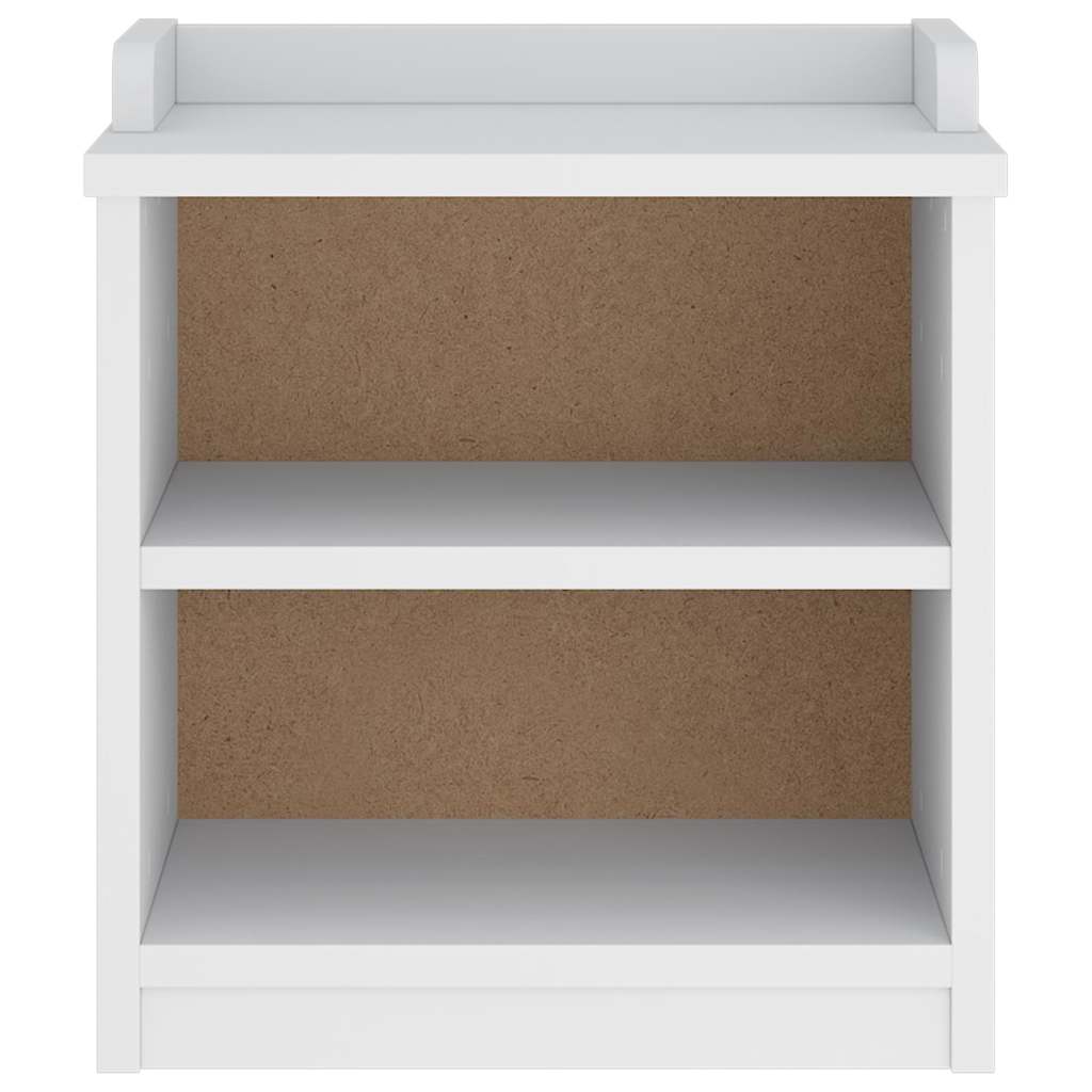 Sittebenk Gangbenk SANDNES Hvit 45x40x50 cm heltre furu