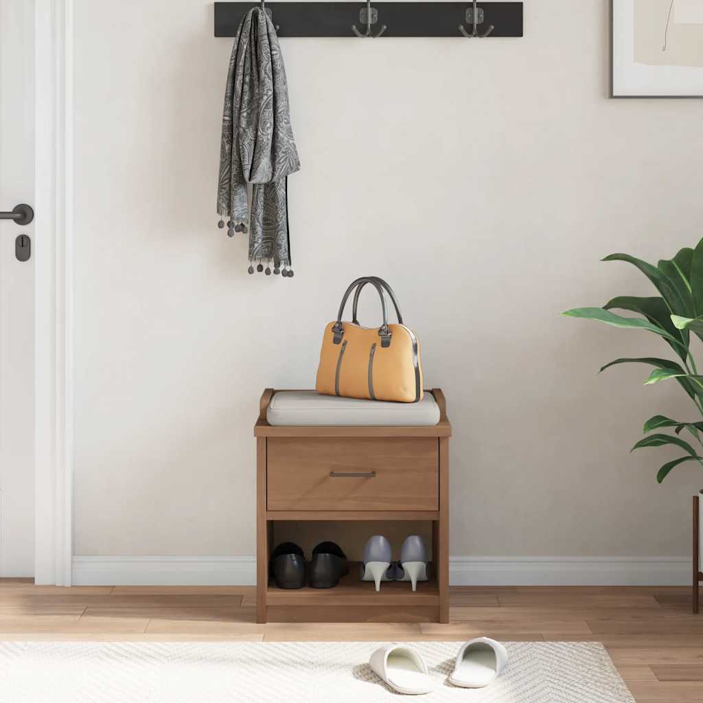 Sittebenk Gangbenk SANDNES 45x40x50 cm heltre furu