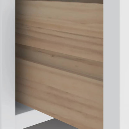 Sittebenk Gangbenk SANDNES Hvit 45x40x50 cm heltre furu