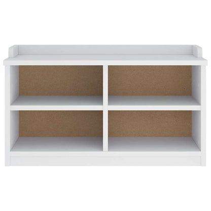 Sittebenk Gangbenk SANDNES Hvit 87x40x50 cm heltre furu