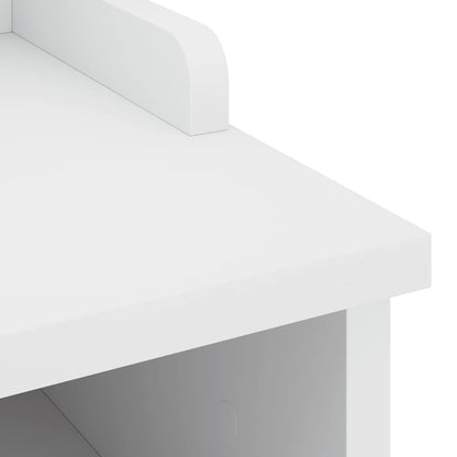 Sittebenk Gangbenk SANDNES Hvit 87x40x50 cm heltre furu