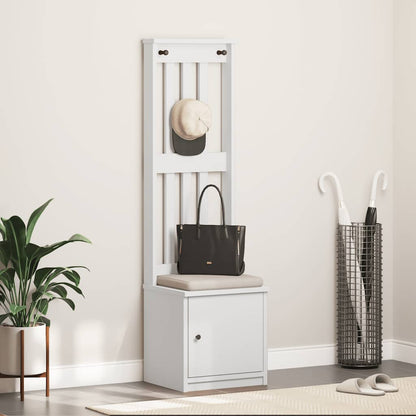 Hallmøbel Halltre SANDENS Hvit 45x40x159,5 cm heltre furu