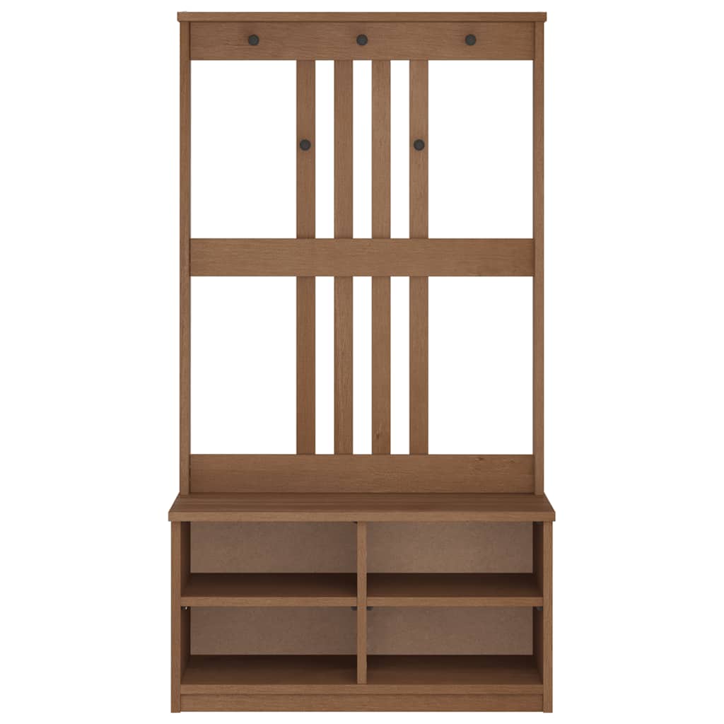 Hallmøbel Halltre SANDENS 87x40x159,5 cm heltre furu