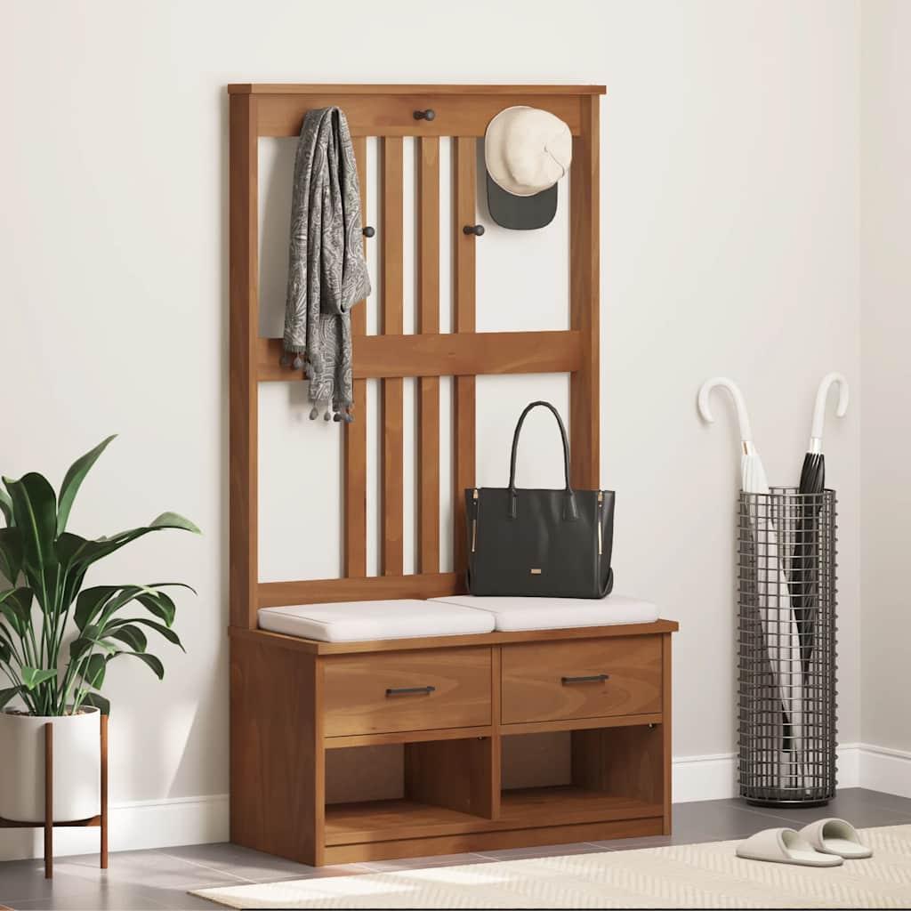 Hallmøbel Halltre SANDENS 87x40x159,5 cm heltre furu