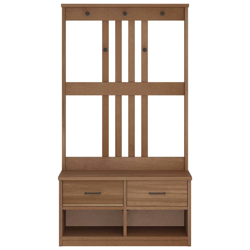 Hallmøbel Halltre SANDENS 87x40x159,5 cm heltre furu