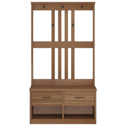 Hallmøbel Halltre SANDENS 87x40x159,5 cm heltre furu