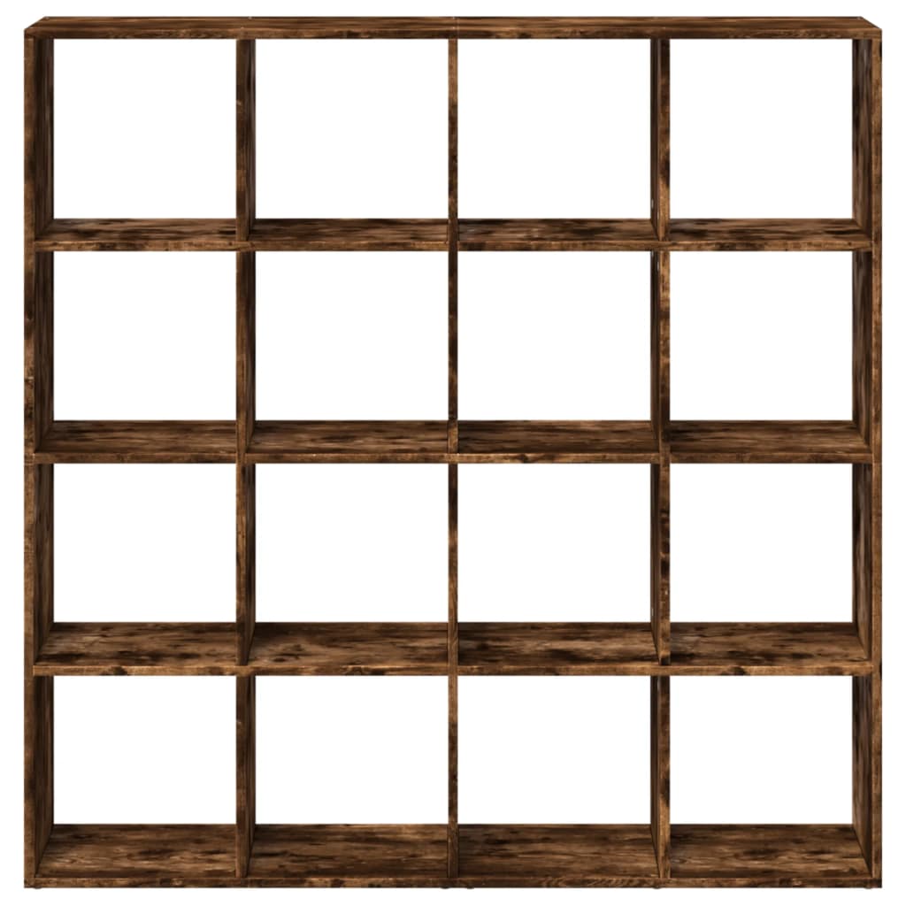 Bokhylle Røkt Eik 137,5x29x137,5 cm