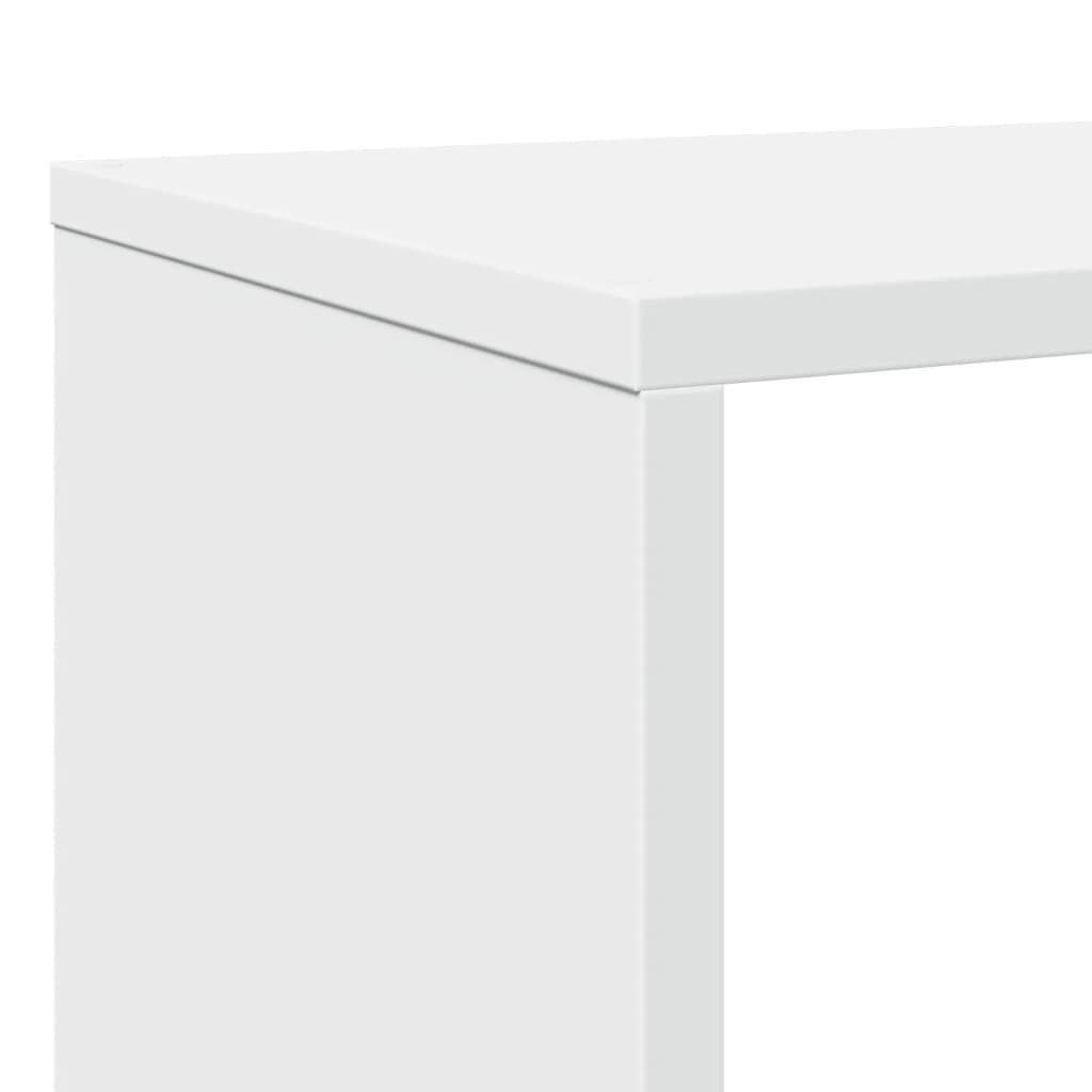 Bokhylle Hvit 132x29x141,5 cm