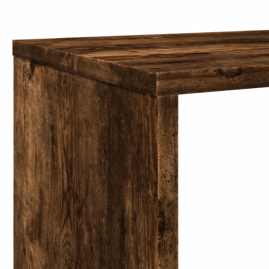 Bokhylle Røkt Eik 132x29x141,5 cm