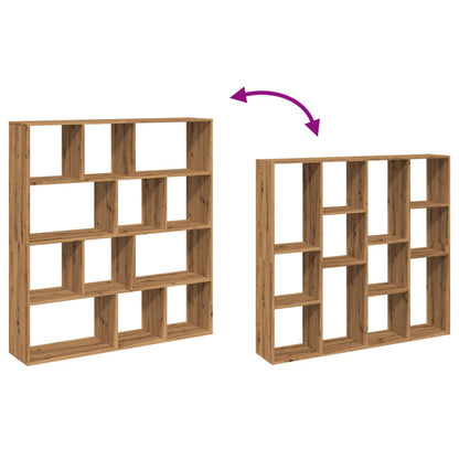 Bokhylle Brun Eik 132x29x141,5 cm